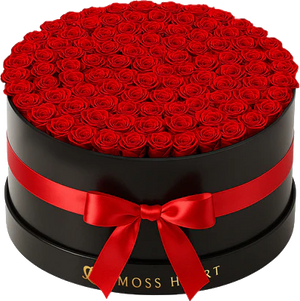 100 Preserved Red Roses
