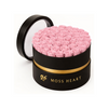 50 Light Pink Preserved Forever Roses in Round Box