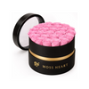 20 Pink Preserved Forever Roses in Round Box