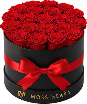 20 Red Preserved Forever Roses
