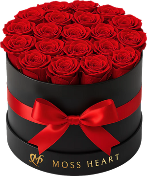 30 Red Preserved Forever Roses
